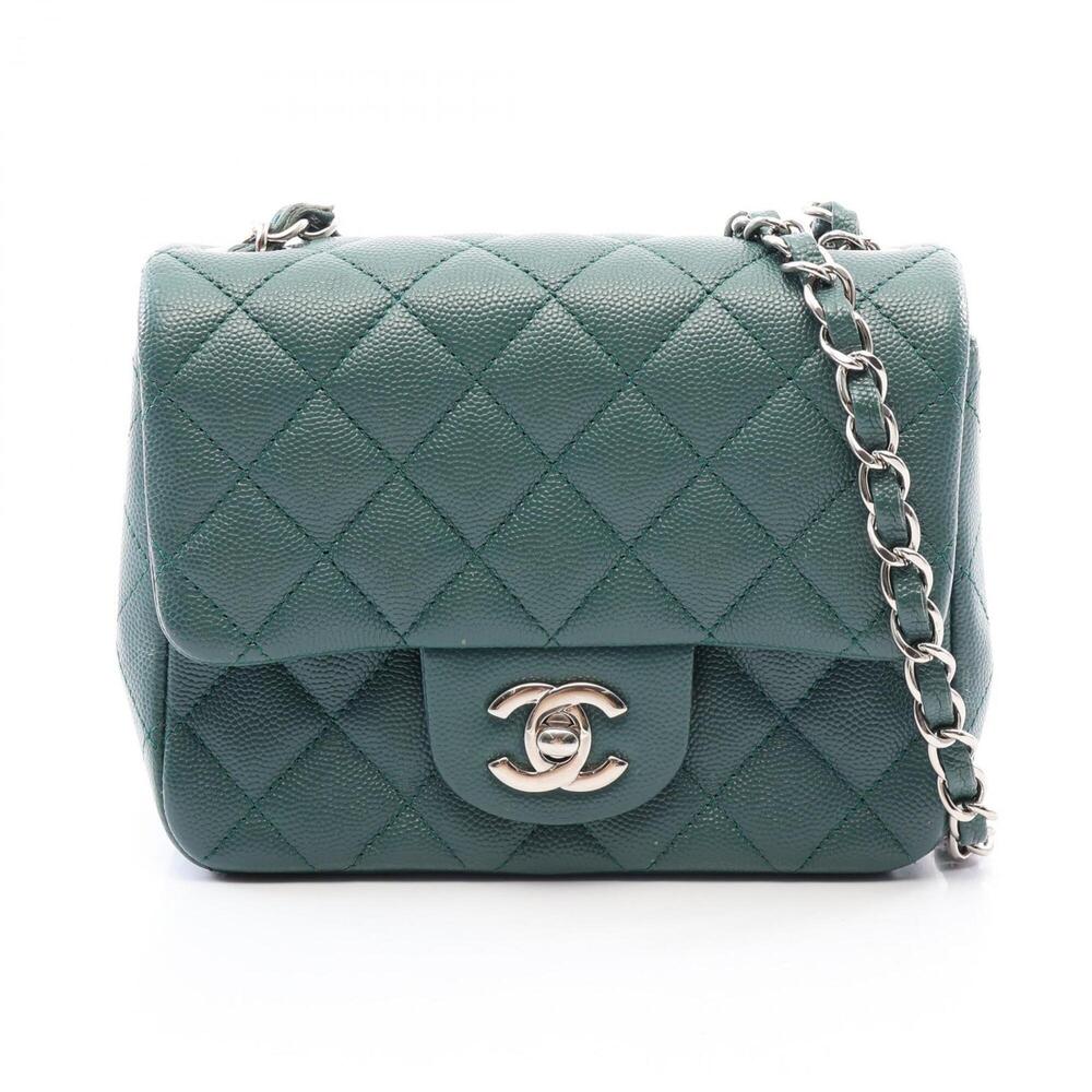 Chanel Mini Matelassé Shoulder Bag/Handbag, Caviar Leather (Grained Calfskin)...